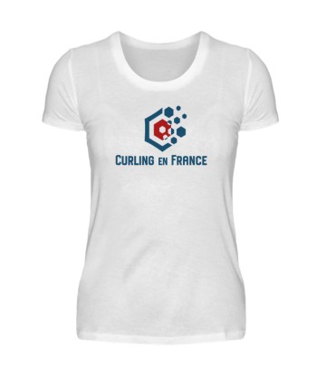 T-Shirt Femme - Premium - Curling en France