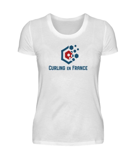 T-Shirt Femme - Premium - Curling en France