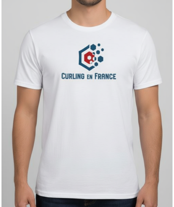 T-Shirt Homme - Premium - Curling en France
