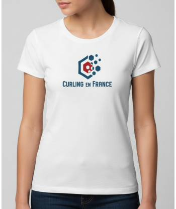 T-Shirt Femme - Premium - Curling en France