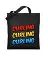 Tote Bag coton BIO "Curling Curling Curling"
