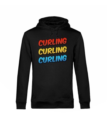 Sweat à capuche BIO Curling Curling Curling - unisexe