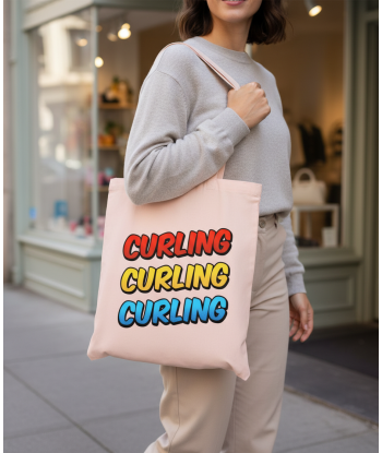 Tote Bag "Curling Curling Curling"