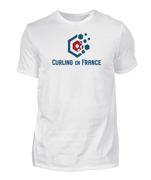 T-Shirt Homme - Premium - Curling en France
